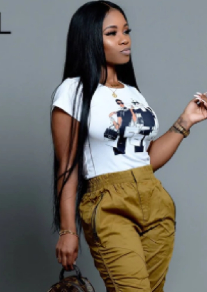 Channel girl tee